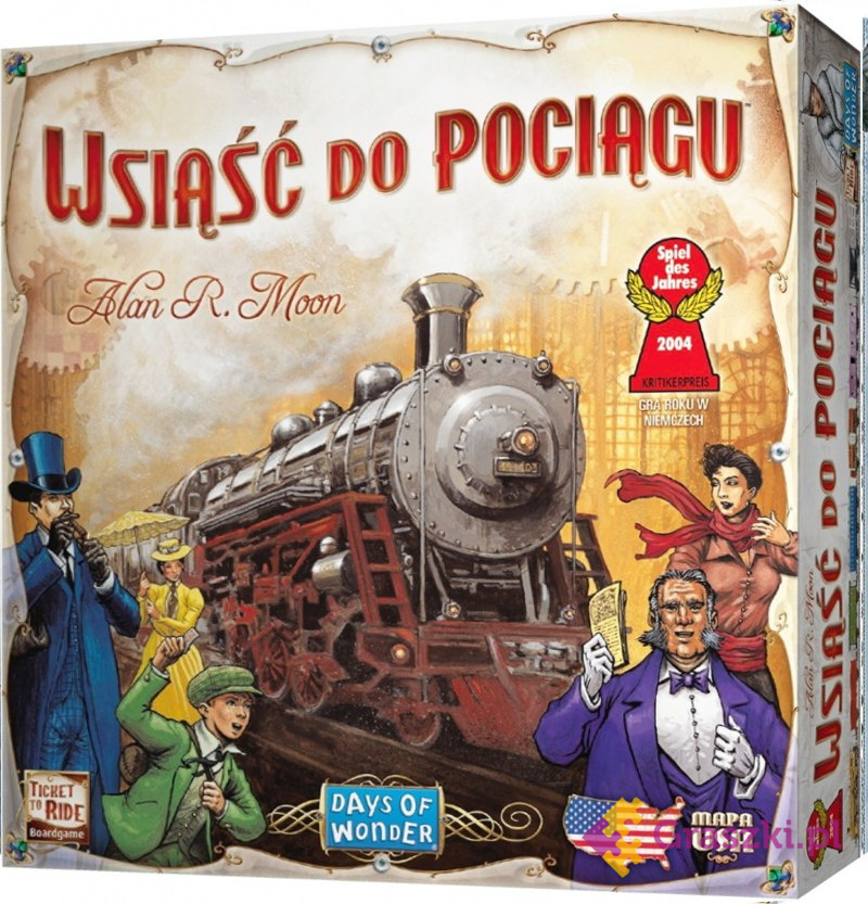 Wsiąść do Pociągu: USA // darmowa dostawa od 249.99 zł // wysyłka do 24 godzin! // odbiór osobisty w Opolu